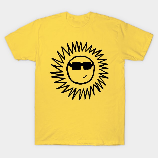 A Cool Sun T-Shirt by Wolf Shop